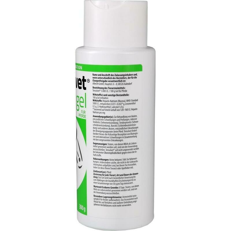 TENSOLVET 5.000 I.E./100 g Gel f.Pferde