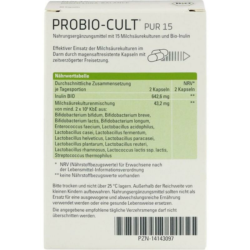PROBIO-Cult Pur 15 Syxyl Kapseln