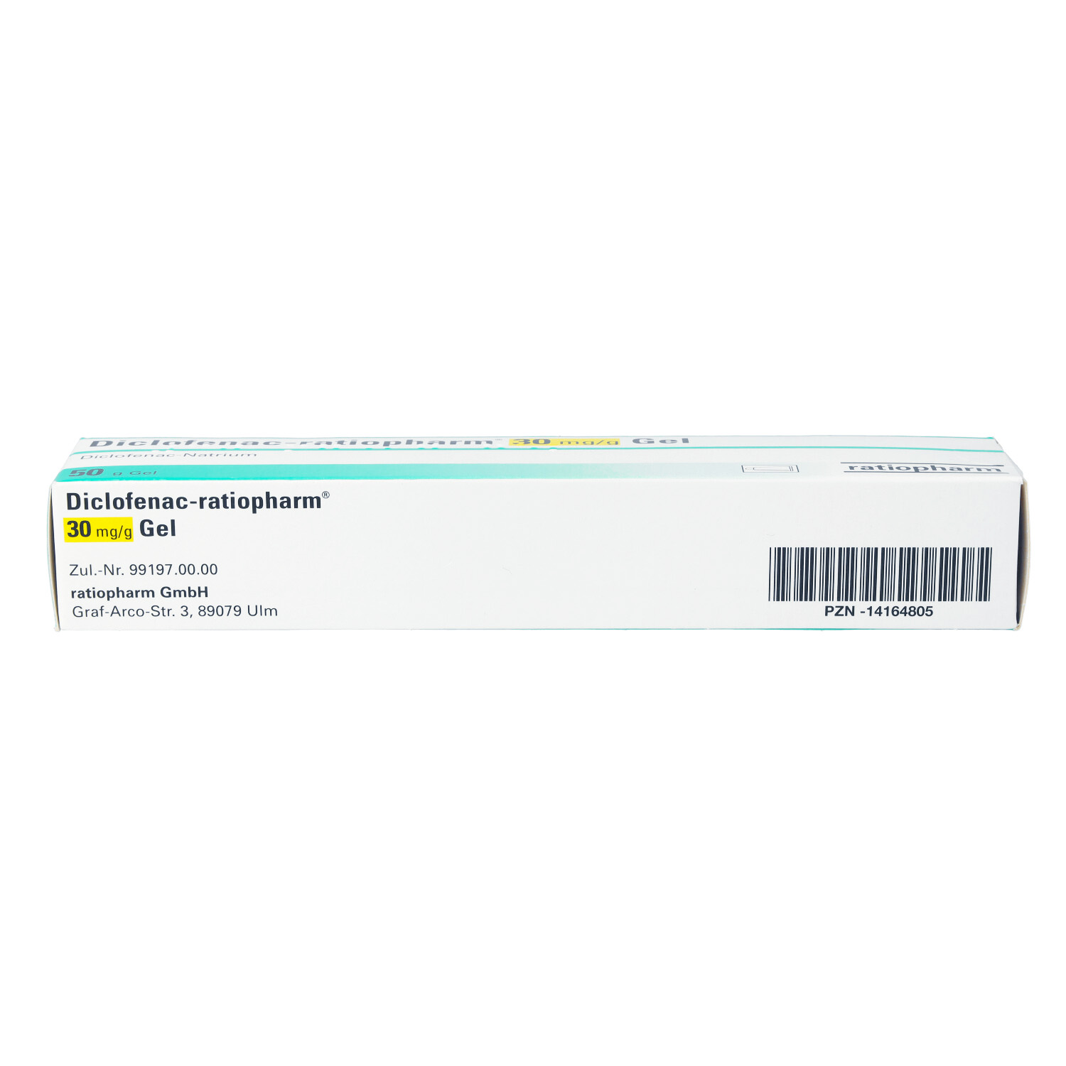 DICLOFENAC-ratiopharm 30 mg/g Gel