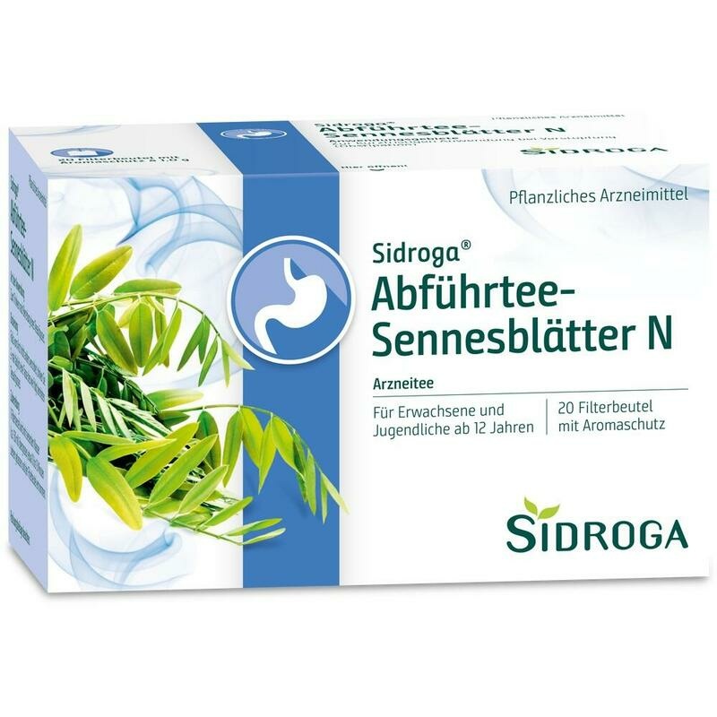 SIDROGA Abführtee-Sennesblätter N Filterbeutel