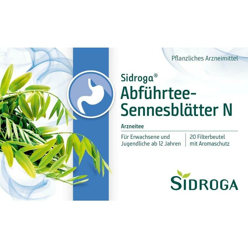 SIDROGA Abführtee-Sennesblätter N Filterbeutel