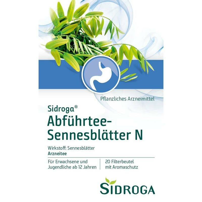 SIDROGA Abführtee-Sennesblätter N Filterbeutel