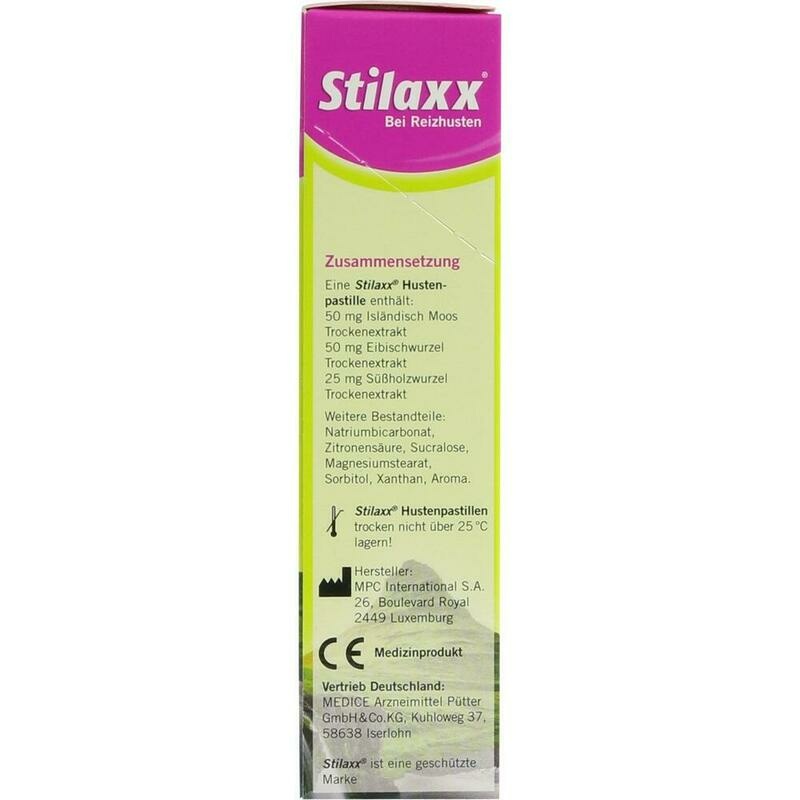 STILAXX Hustenpastillen Isländisch Moos