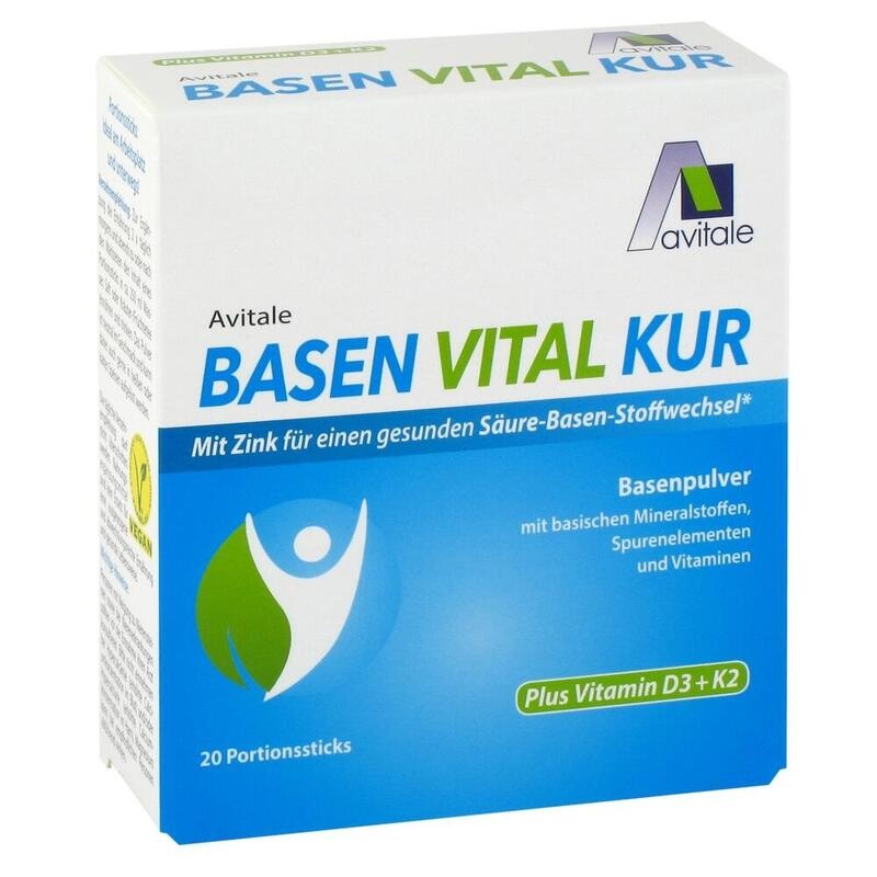 BASEN VITAL KUR plus Vitamin D3+K2 Pulver