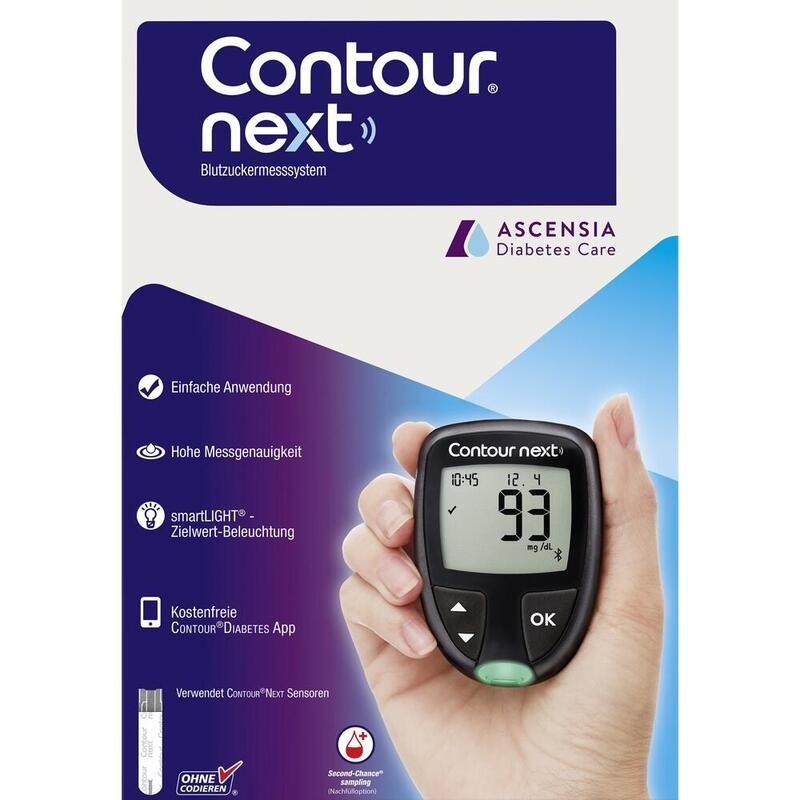 CONTOUR Next NEU Set Blutzuckermessgerät mg/dl