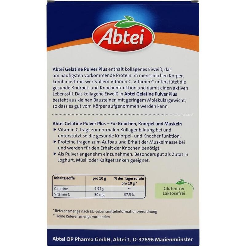 ABTEI Gelatine Plus Vitamin C Pulver