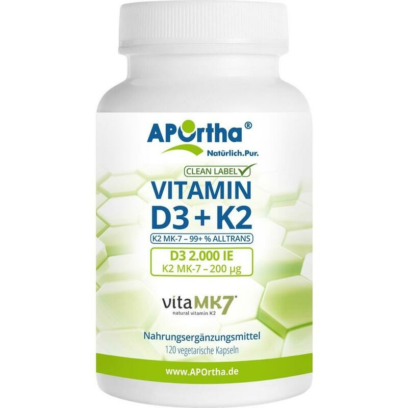 VITAMIN D3 2.000 I.E. 50 μg+Vit.K2 VitaMK7 200 μg