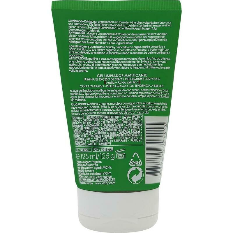 VICHY NORMADERM mattier.Reinigung m.Tonerde Schaum