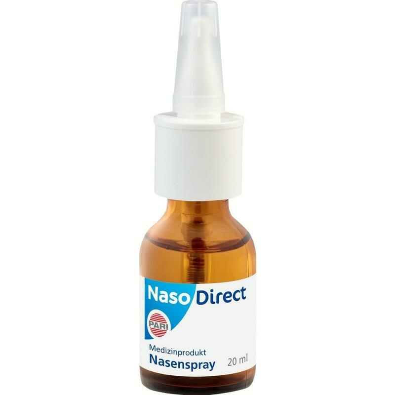 NASODIRECT Nasenspray mit Captomucil