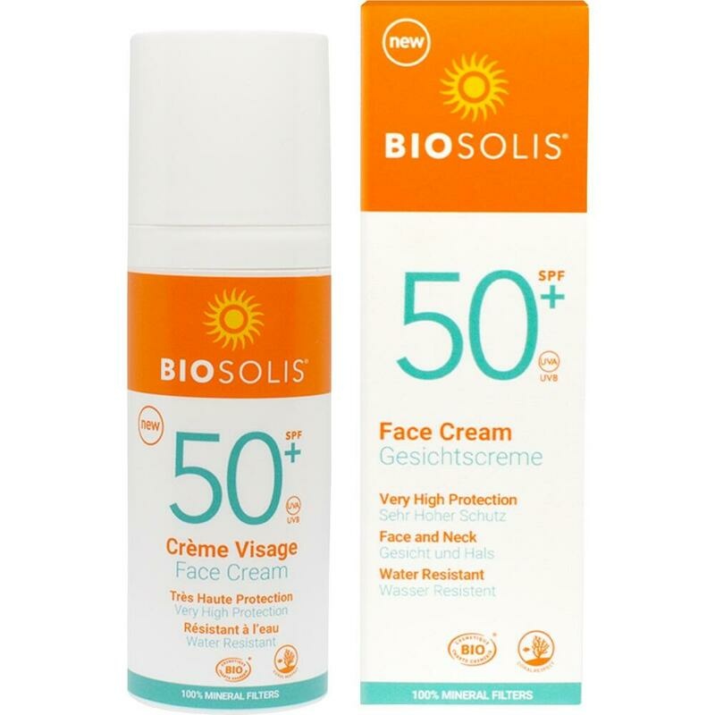BIO SONNENCREME Gesicht LSF 50+ BIOSOLIS