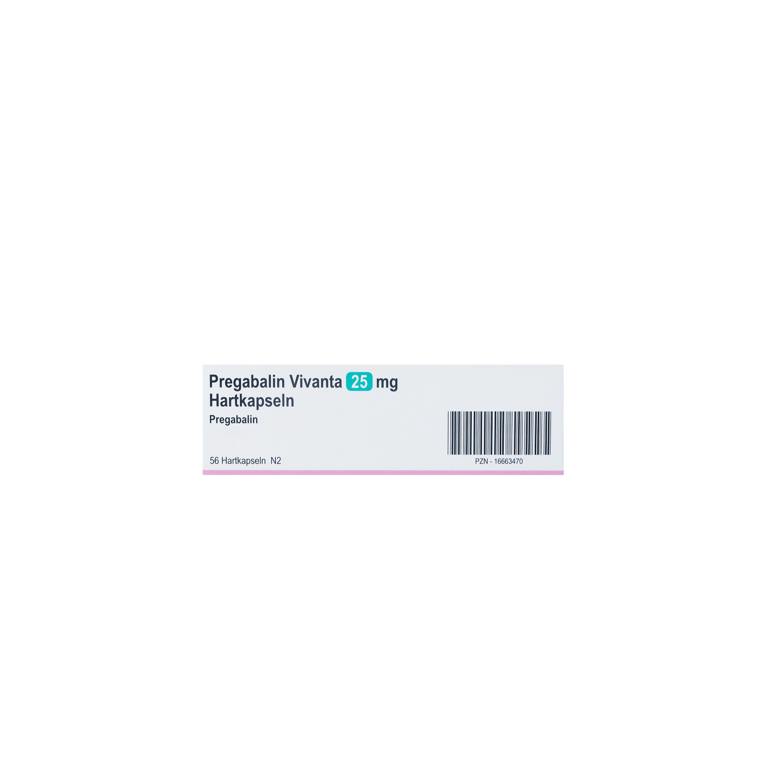 PREGABALIN Vivanta 25 mg Hartkapseln
