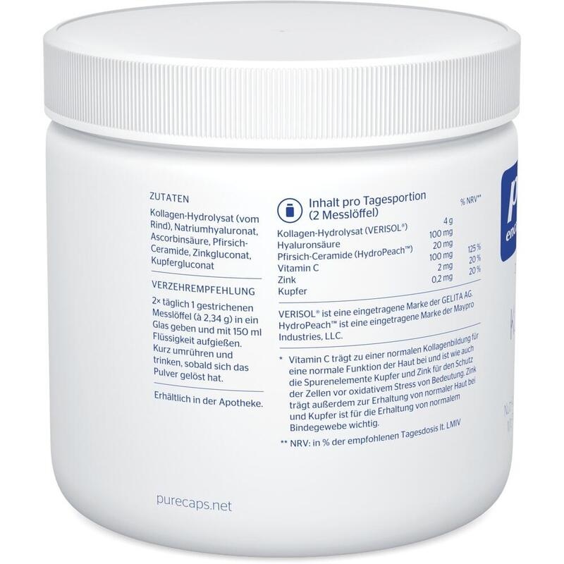PURE ENCAPSULATIONS Kollagen plus Pulver