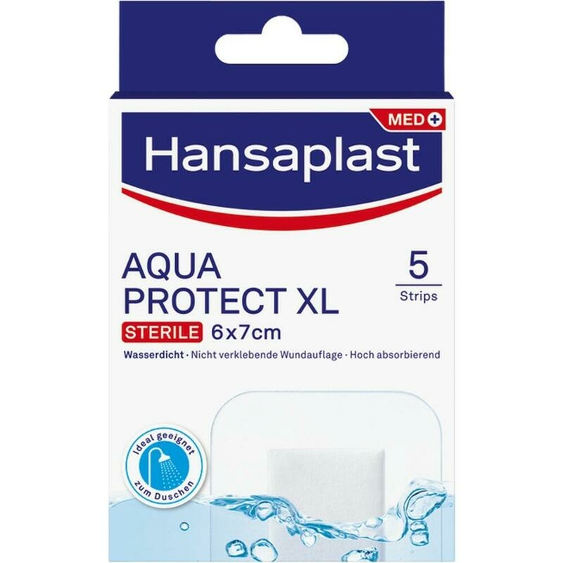 HANSAPLAST Aqua Protect Wundverb.steril 6x7 cm