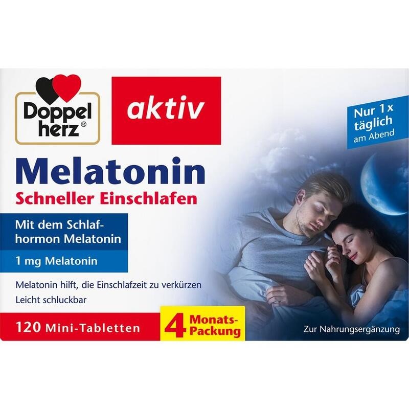 DOPPELHERZ Melatonin Tabletten