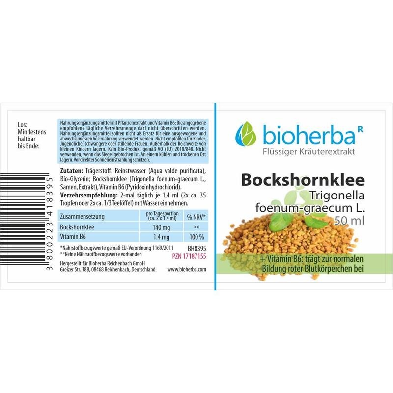 BOCKSHORNKLEE TINKTUR