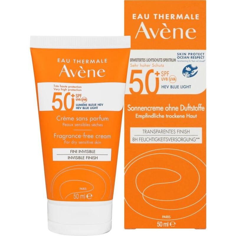 AVENE Sonnencreme SPF 50+ ohne Duftstoffe