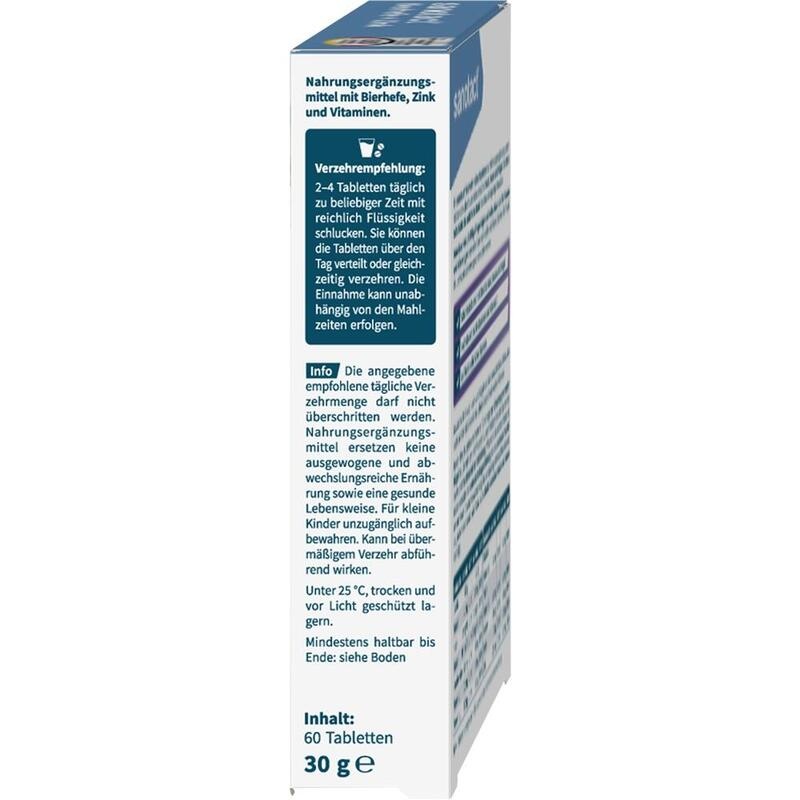 SANOTACT Bierhefe+Zink Tabletten