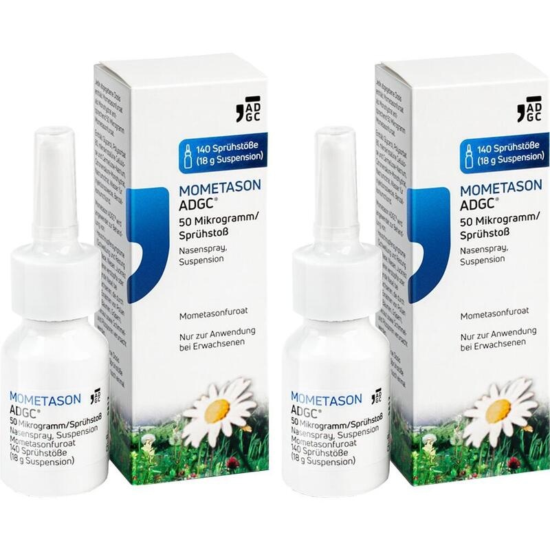 MOMETASON ADGC 50 μg/Sprühstoß Nasenspray 140