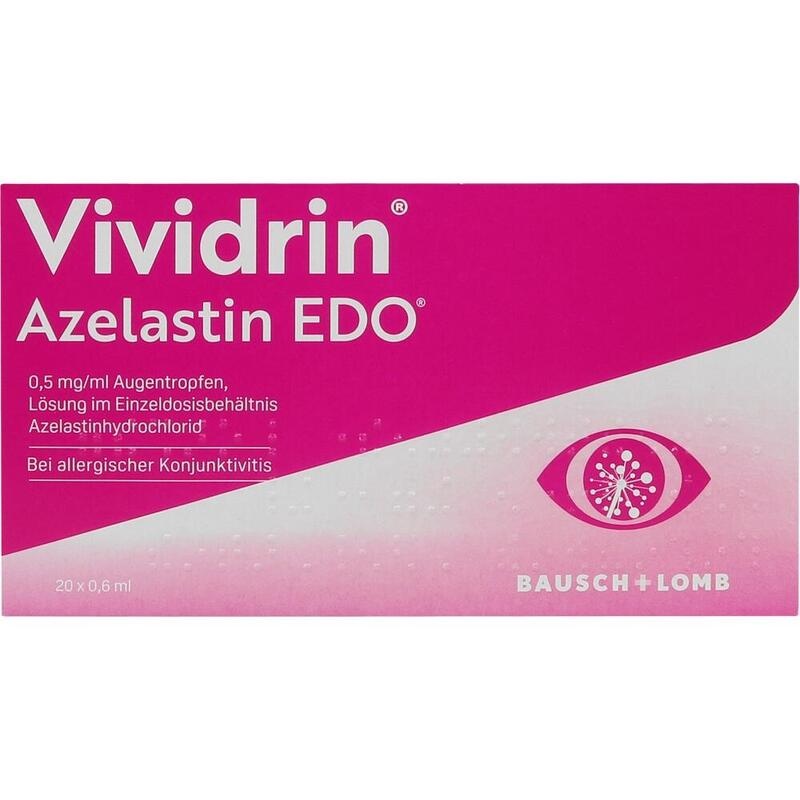 VIVIDRIN Azelastin EDO 0,5 mg/ml Augentr.Lsg.i.EDP