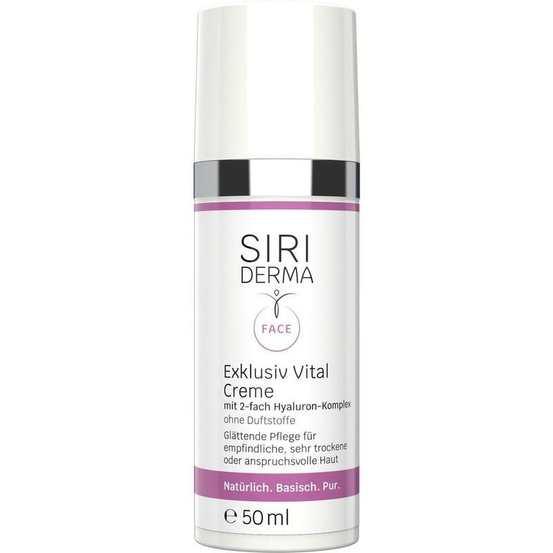 SIRIDERMA Exklusiv Vital Creme ohne Duftstoffe