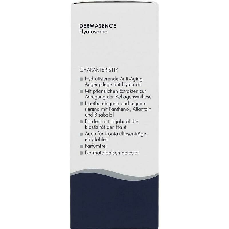 DERMASENCE Hyalusome Augenpflege