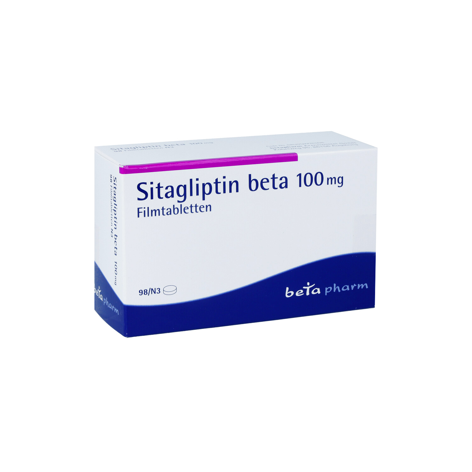 SITAGLIPTIN beta 100 mg Filmtabletten