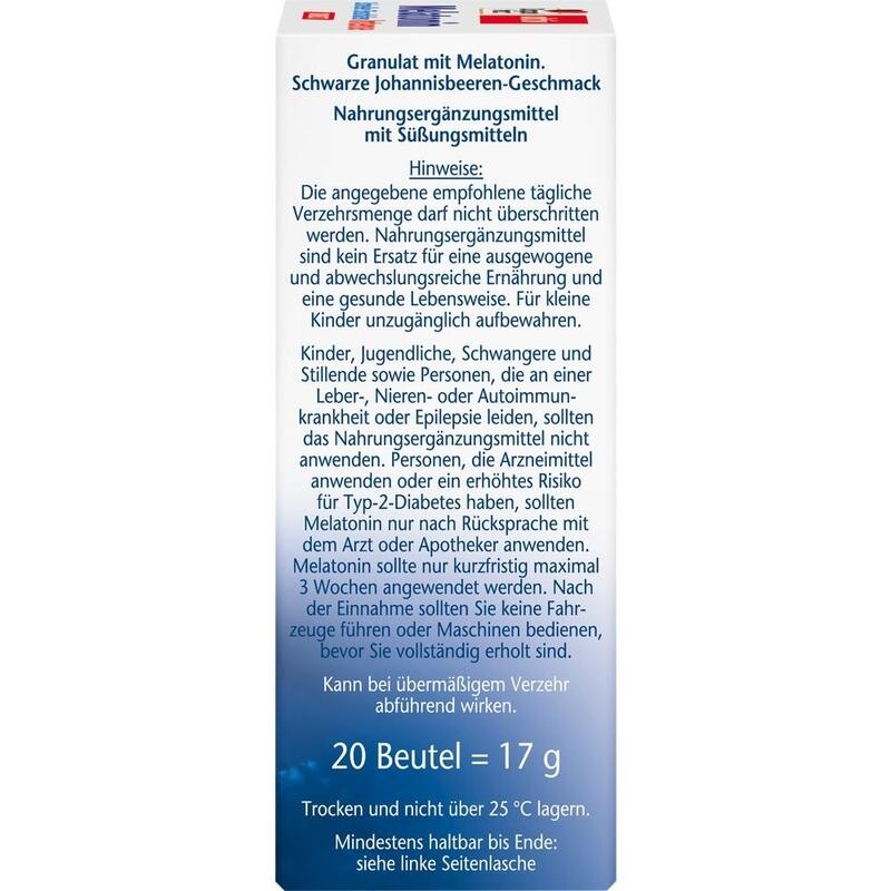 DOPPELHERZ Melatonin DIRECT Schneller Einschlafen