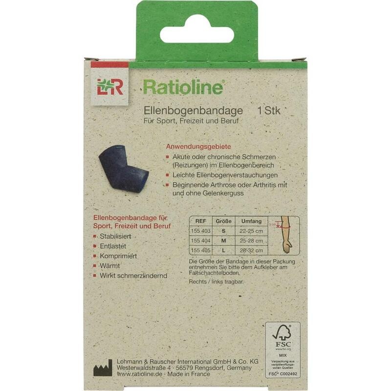 RATIOLINE Ellenbogenbandage Gr.S