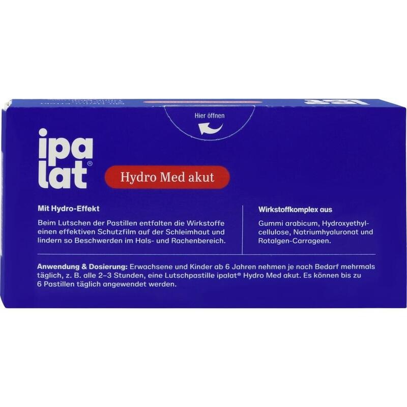 IPALAT Hydro Med akut Lutschpastillen