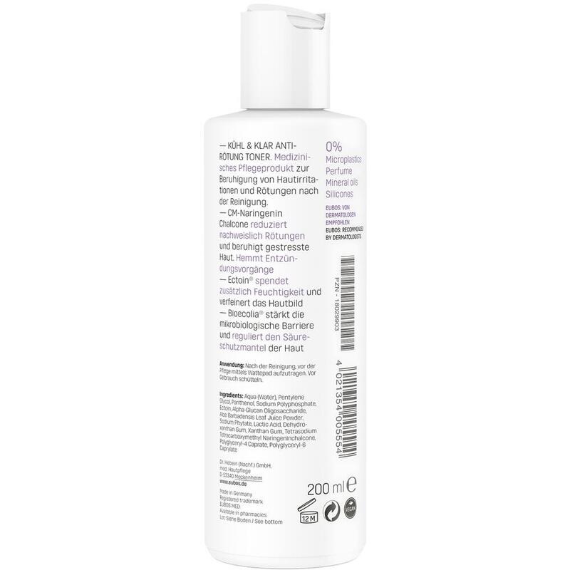 EUBOS KÜHL & KLAR Anti-Rötung Toner