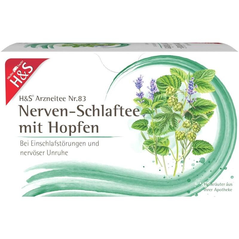 H&S Nerven- und Schlaftee mit Hopfen Filterbeutel