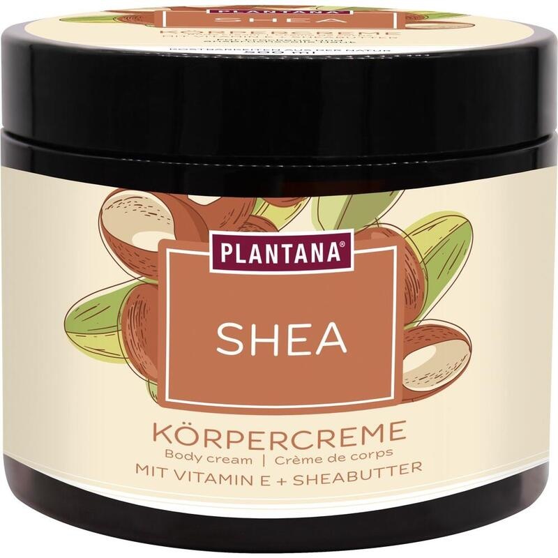 PLANTANA Shea Körpercreme Sheabutter m.Vitamin-E