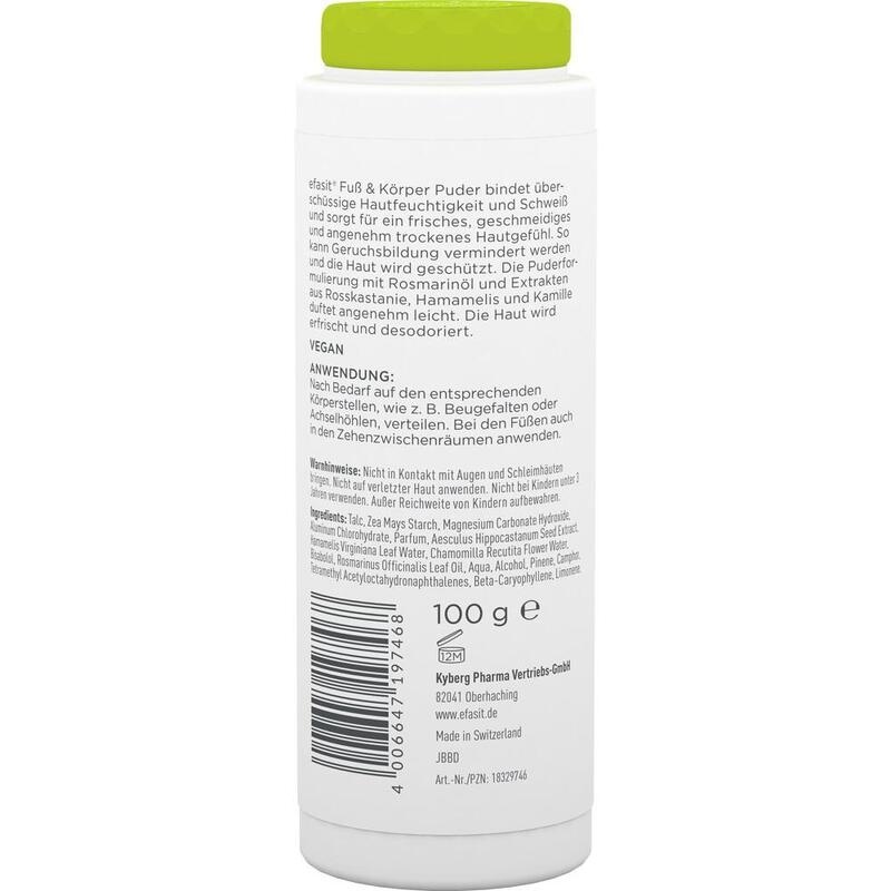 EFASIT Fuß & Körper Puder