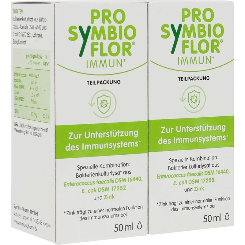 PRO-SYMBIOFLOR Immun mit Bakterienkulturen & Zink