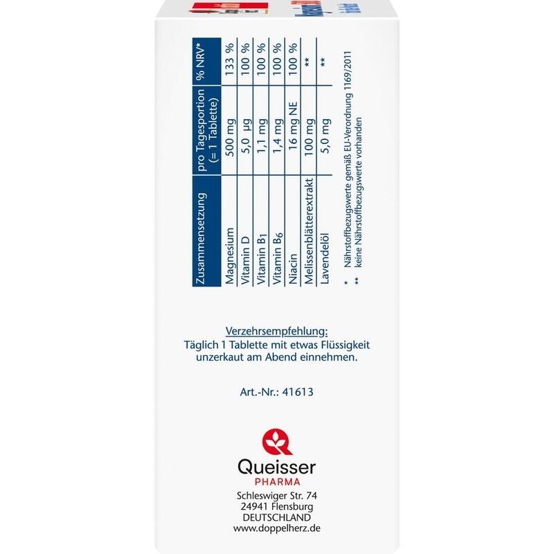 DOPPELHERZ Magnesium 500 für die Nacht Tabletten