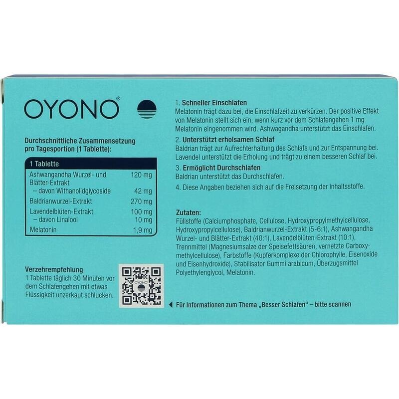 OYONO Nacht Intens Tabletten