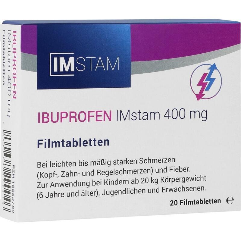 IBUPROFEN IMstam 400 mg Filmtabletten