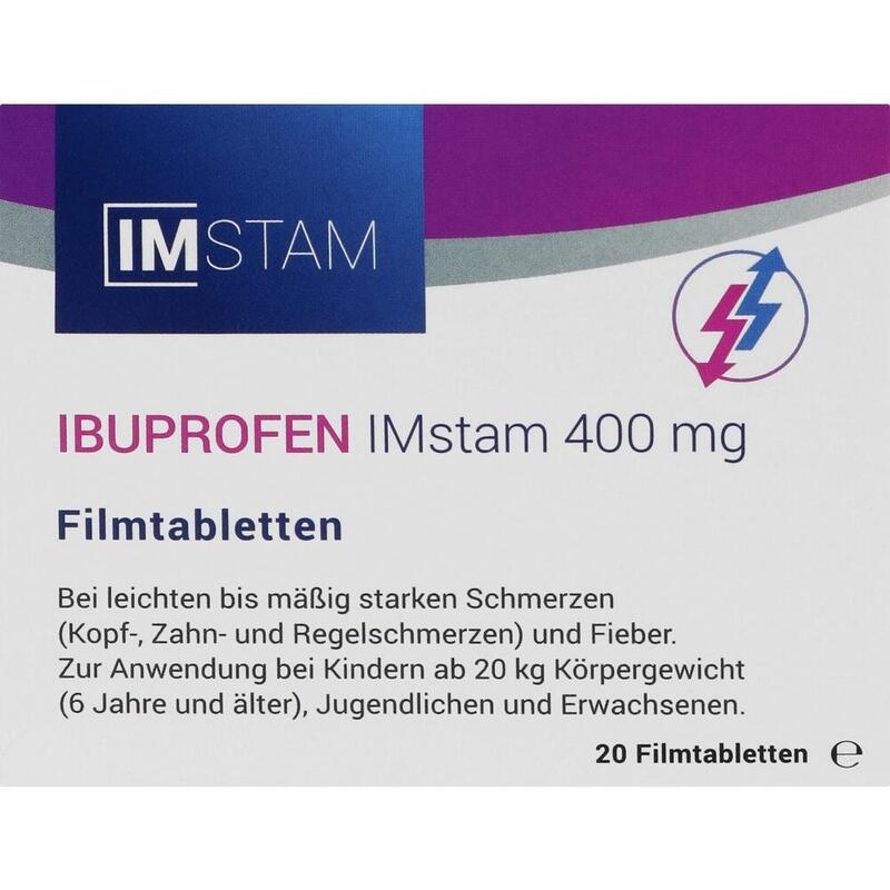 IBUPROFEN IMstam 400 mg Filmtabletten