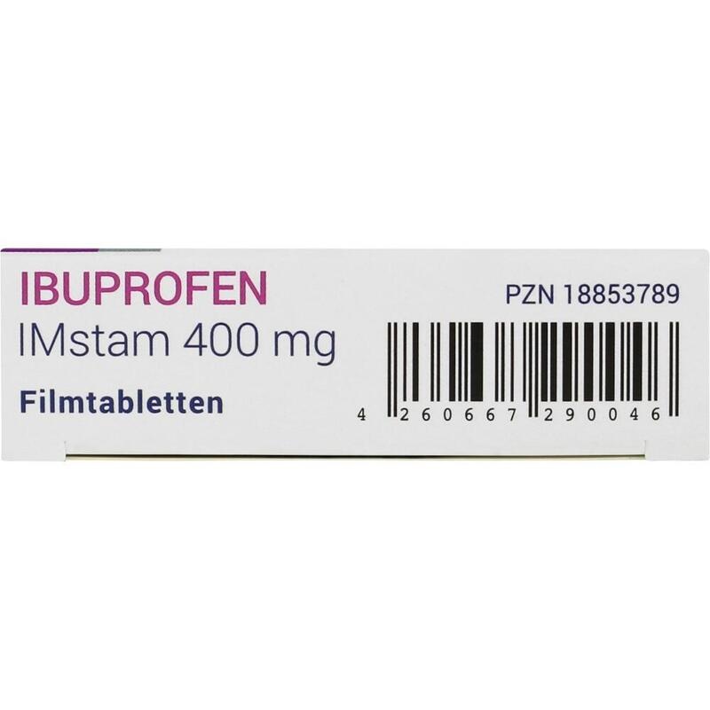IBUPROFEN IMstam 400 mg Filmtabletten