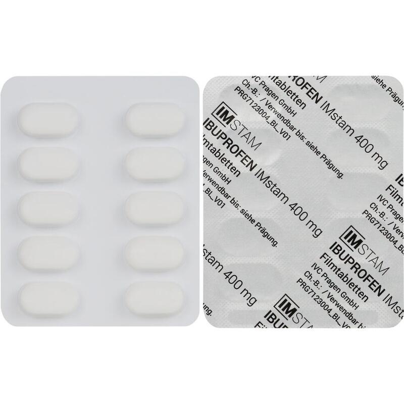 IBUPROFEN IMstam 400 mg Filmtabletten