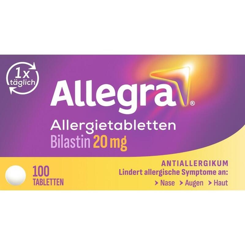 ALLEGRA Allergietabletten 20 mg Tabletten