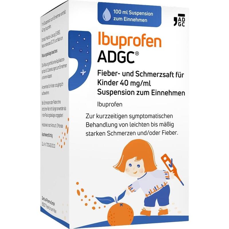 IBUPROFEN ADGC Fieber u.Schmerzsaft Kinder 40mg/ml