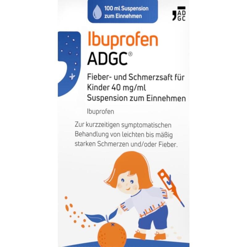 IBUPROFEN ADGC Fieber u.Schmerzsaft Kinder 40mg/ml