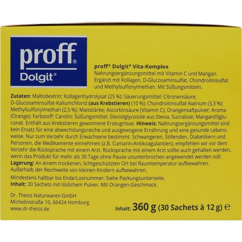 PROFF Dolgit Vita-Komplex Pulver Sachets