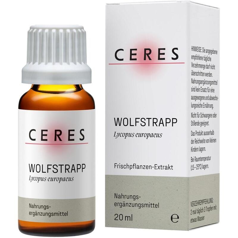 CERES Wolfstrapp Lycopus europaeus Extrakt Tropfen