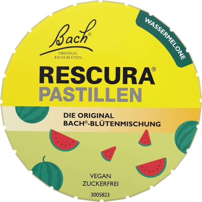 BACHBLÜTEN Original Rescura Pastillen Wassermelone