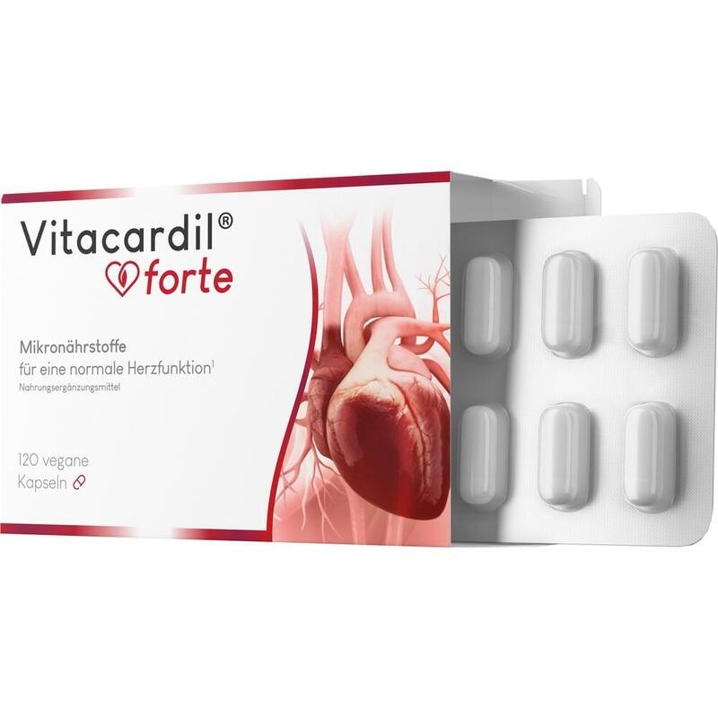 VITACARDIL Forte m.Thiamin f.d.Herzfunktion Kaps.