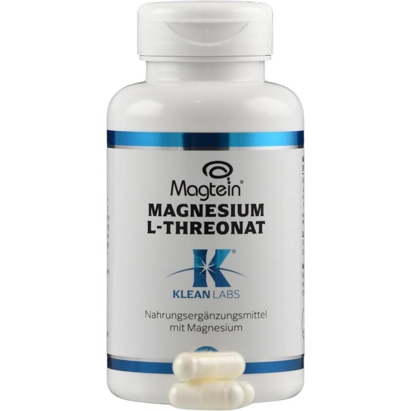 MAGNESIUM L-THREONAT Magtein KLEAN LABS Kapseln