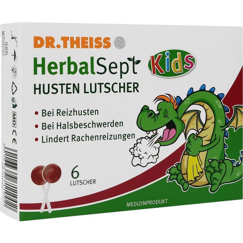 DR.THEISS HerbalSept Husten Lutscher Kids