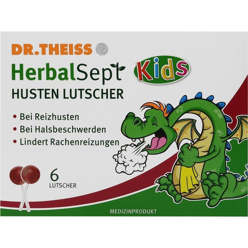 DR.THEISS HerbalSept Husten Lutscher Kids